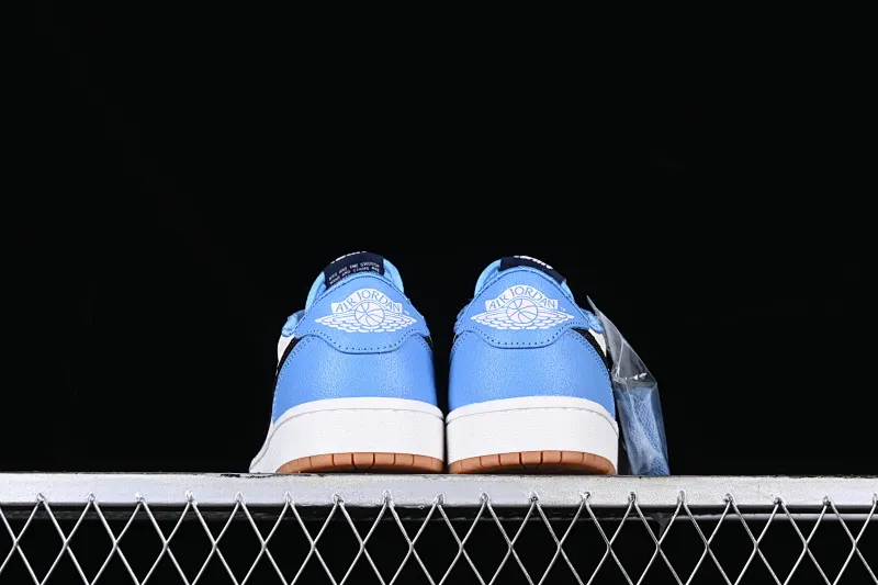All categories Air Jordan Jordan series basketball shoes Air Jordan 1 Low Z version Air Jordan 1 Low OG AJ1 Joe 1 white and blue crackle low-top cultural casual sneakers CZ0790-141